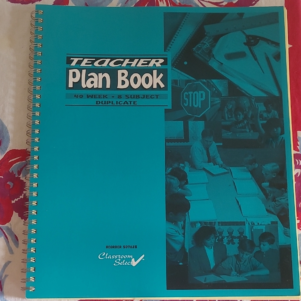 Teacher Plan Spiral Notebook